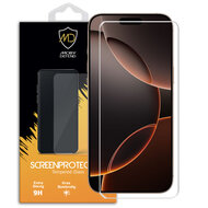 iPhone 16 Pro Max Screenprotector - MobyDefend Case-Friendly Screensaver - Gehard Glas