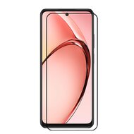 Oppo A60 5G Screenprotector - MobyDefend Screensaver Met Zwarte Randen - Gehard Glas 