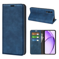 Oppo A80 5G Hoesje - Luxe Wallet Bookcase (Magnetische Sluiting) - Blauw