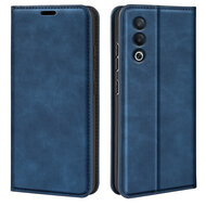 Oppo A80 5G Hoesje - Luxe Wallet Bookcase (Magnetische Sluiting) - Blauw