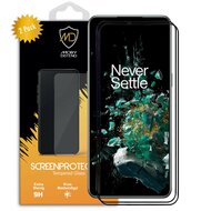 2-Pack OnePlus 10T Screenprotectors - MobyDefend Screensaver Met Zwarte Randen - Gehard Glas