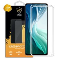 3-Pack Xiaomi Mi 11i Screenprotectors - MobyDefend Case-Friendly Screensavers - Gehard Glas