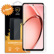 2-Pack Oppo A60 5G Screenprotectors - MobyDefend Case-Friendly Screensavers - Gehard Glas