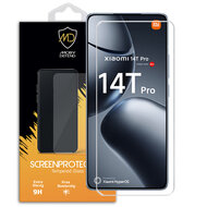 Xiaomi 14T Pro Screenprotector - MobyDefend Case-Friendly Screensaver - Gehard Glas