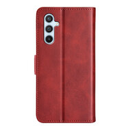 Samsung Galaxy A54 Hoesje - MobyDefend Luxe Wallet Book Case (Sluiting Zijkant) - Rood