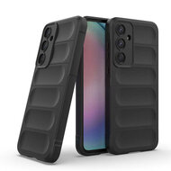 Samsung Galaxy A55 Hoesje - MobyDefend TPU Gripcase - Zwart