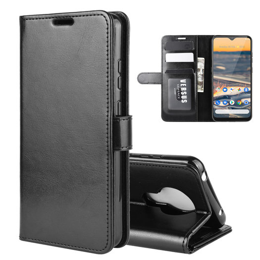 Nokia 5.3 Hoesje, Wallet Bookcase, Zwart