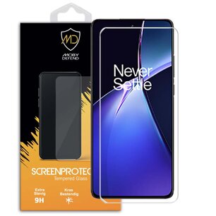OnePlus Nord CE 4 Screenprotector - MobyDefend Case-Friendly Screensaver - Gehard Glas
