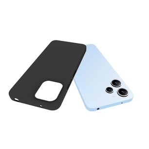 Xiaomi Redmi 13 4G Hoesje - MobyDefend TPU Backcover - Mat Zwart