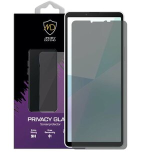 MobyDefend Sony Xperia 10 VI Screenprotector - HD Privacy Glass Screensaver