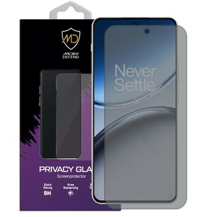 MobyDefend OnePlus Nord 4 Screenprotector - Matte Privacy Glass Screensaver