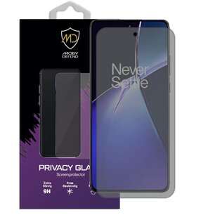 MobyDefend OnePlus Nord CE 4 Screenprotector - Matte Privacy Glass Screensaver