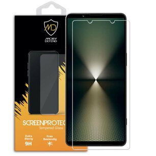 Sony Xperia 1 VI Screenprotector - MobyDefend Case-Friendly Screensaver - Gehard Glas