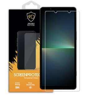 Sony Xperia 5 V Screenprotector - MobyDefend Case-Friendly Screensaver - Gehard Glas