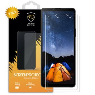 2-Pack Sony Xperia 10 V Screenprotectors - MobyDefend Case-Friendly Screensaver - Gehard Glas