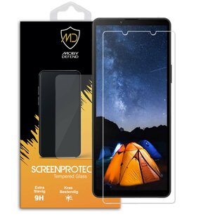 Sony Xperia 10 V Screenprotector - MobyDefend Case-Friendly Screensaver - Gehard Glas