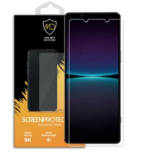 Sony Xperia 1 IV Screenprotector - MobyDefend Case-Friendly Screensaver - Gehard Glas