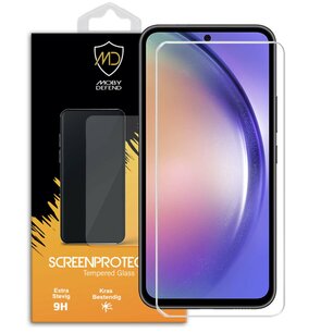 Samsung Galaxy A54 Screenprotector - MobyDefend Case-Friendly Screensaver - Gehard Glas