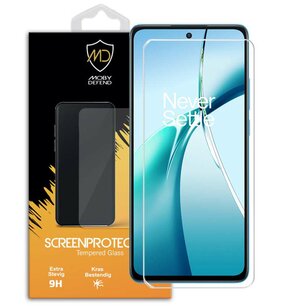 OnePlus Nord CE 4 Lite Screenprotector - MobyDefend Case-Friendly Screensaver - Gehard Glas