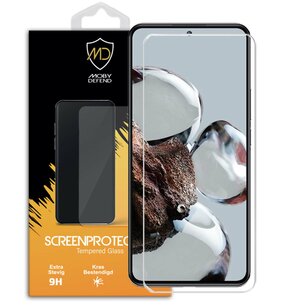 Xiaomi 12T / 12T Pro Screenprotector - MobyDefend Case-Friendly Screensaver - Gehard Glas