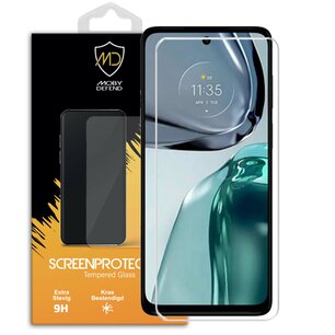 Motorola Moto G62 Screenprotector - MobyDefend Case-Friendly Screensaver - Gehard Glas