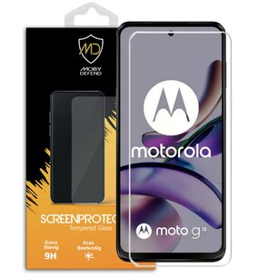 Motorola Moto G13 / G23 / G53 Screenprotector - MobyDefend Case-Friendly Screensaver - Gehard Glas