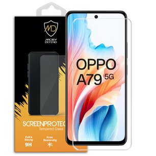 Oppo A79 Screenprotector - MobyDefend Case-Friendly Screensaver - Gehard Glas